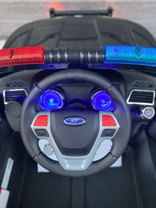 Детский электромобиль Форд Полиция дитячий електромобіль рация USB