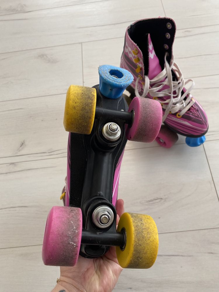 Wrotki różowe Roller Skate 35 Symag TOITOYS