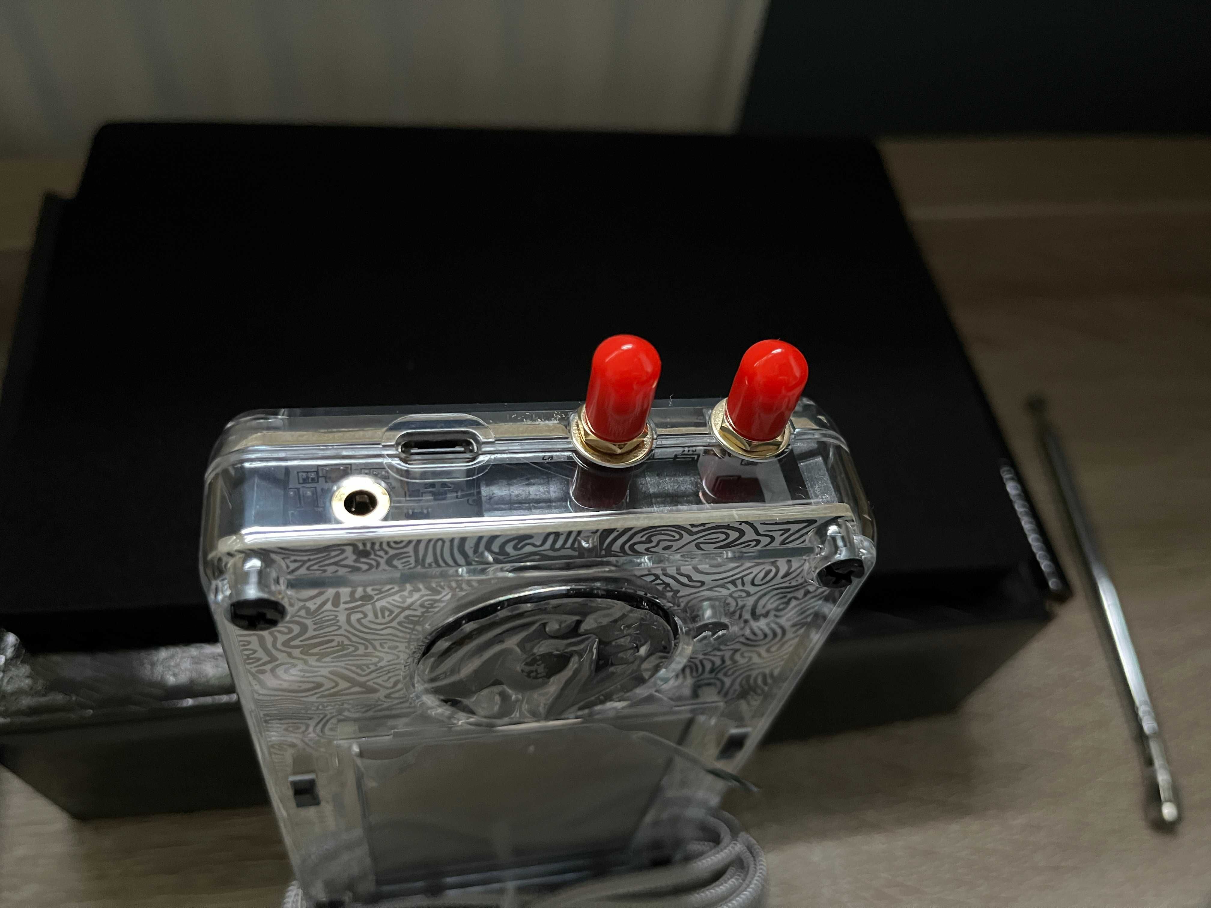 NOWY najnowszy HackRF One PortaPack H4M Mayhem odbiornik radio slim
