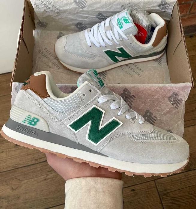 !SALE! New Balance 574 Light Grey 36 37 38 39 40 41 42 43 44 45 46 nb