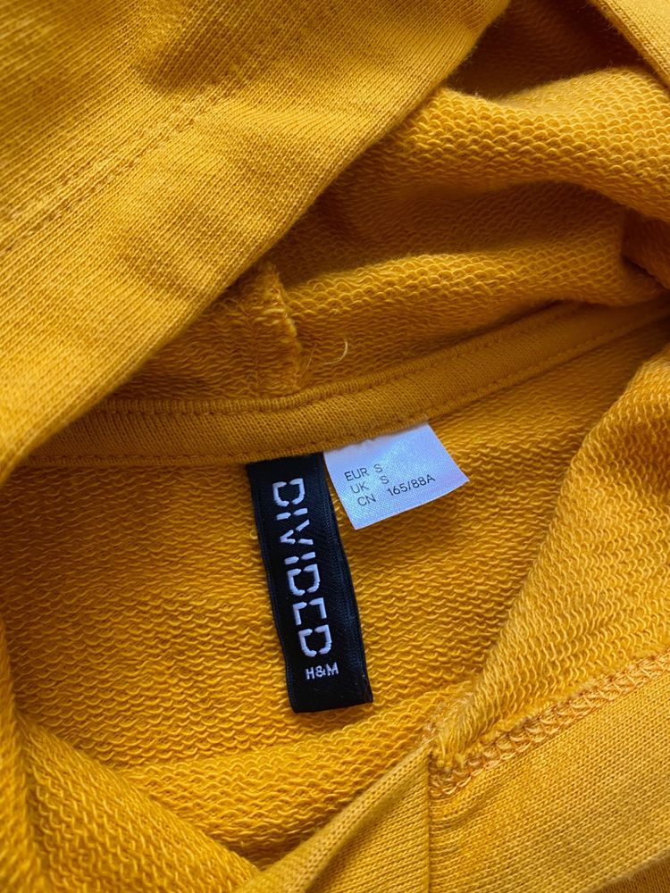 Вкорочене оверсайз худі h&m
