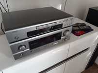 Zestaw do kina domowego Denon amplituner +DVD. Piloty.