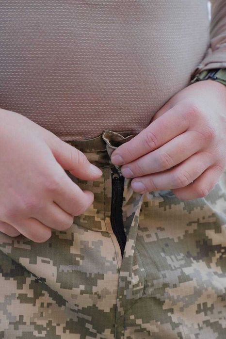 Тактичні військові зимові штани піксель 46-60р штани утеплені на флісі