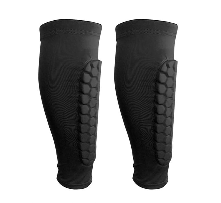 WALLFIRE Ochraniacze Golenia M czarne Pianka EVA 10 mm sport