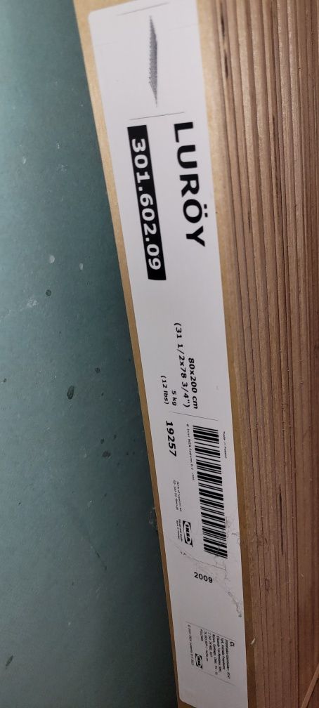 Dno łóżka 80x200 LÜROY IKEA fabrycznie nowe zapakowane