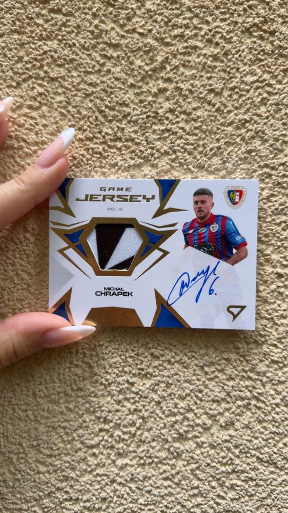 Karta  Michał Chrapek game jersey 24/25 19/25