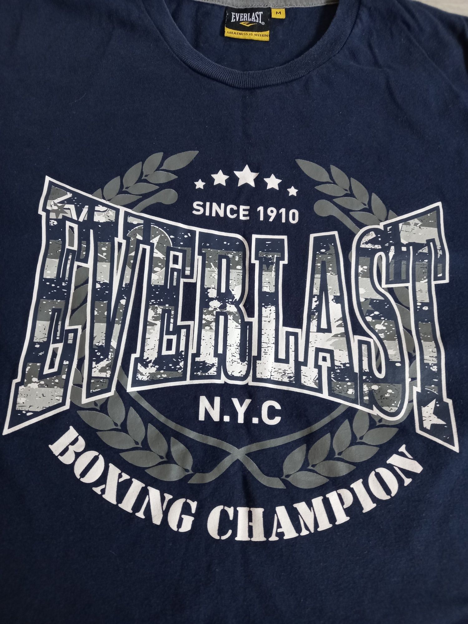 Everlast koszulka T-shirt męski granatowy rozmiar M