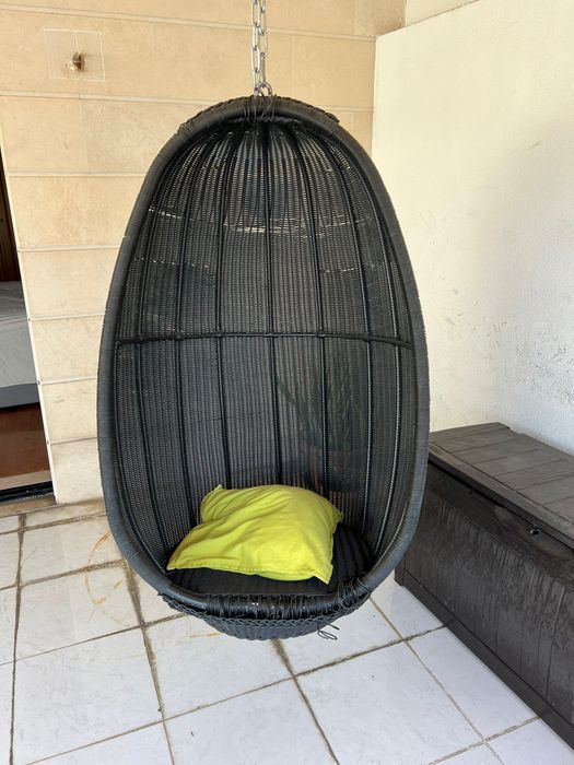 Cadeira balanco teto