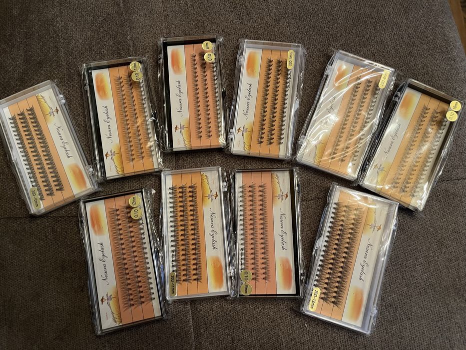 Вії накладні nesura 10D, 20D 8-12мм