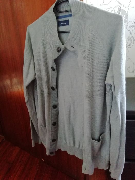 Casaco de malha fina