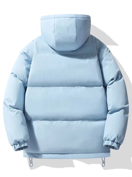 Зимова куртка в ніжно голубому кольорі