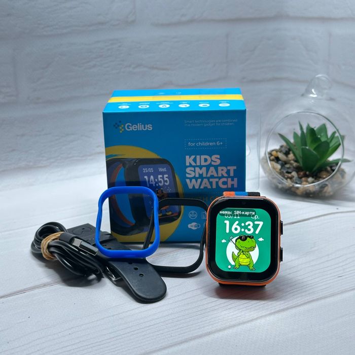 Продам смарт годинник Gelius Pro GP-PK008 Kid 4G GPS в гарному стані
