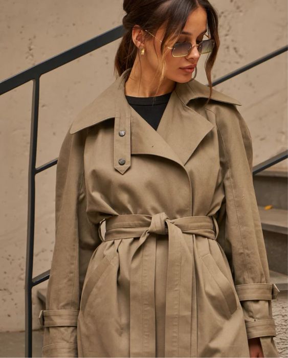 Хлопковий тренч Gepur