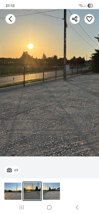 Wynajmę plac,  utwardzony I ogrodzony
