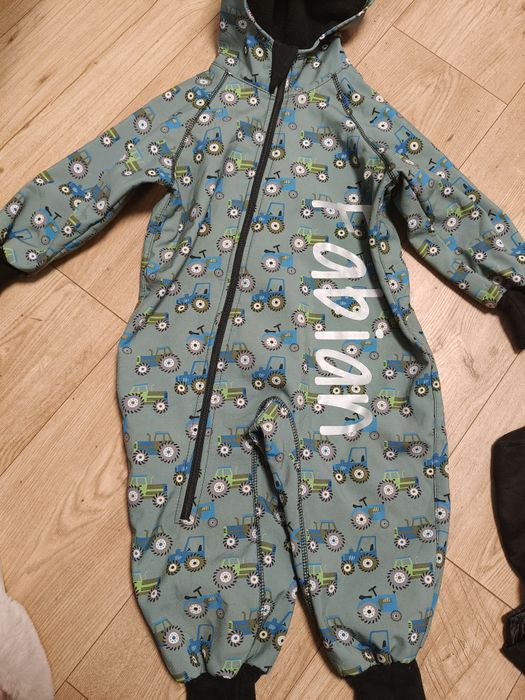 Kombinezon Softshell spodnie Softshell bluza dla chłopca roz 86/ 98