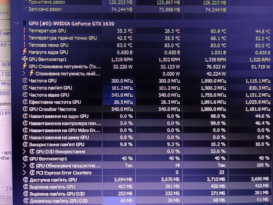 Відеокарта ASUS GeForce GTX 1630 PHOENIX 4 ddr6 енергоефективна