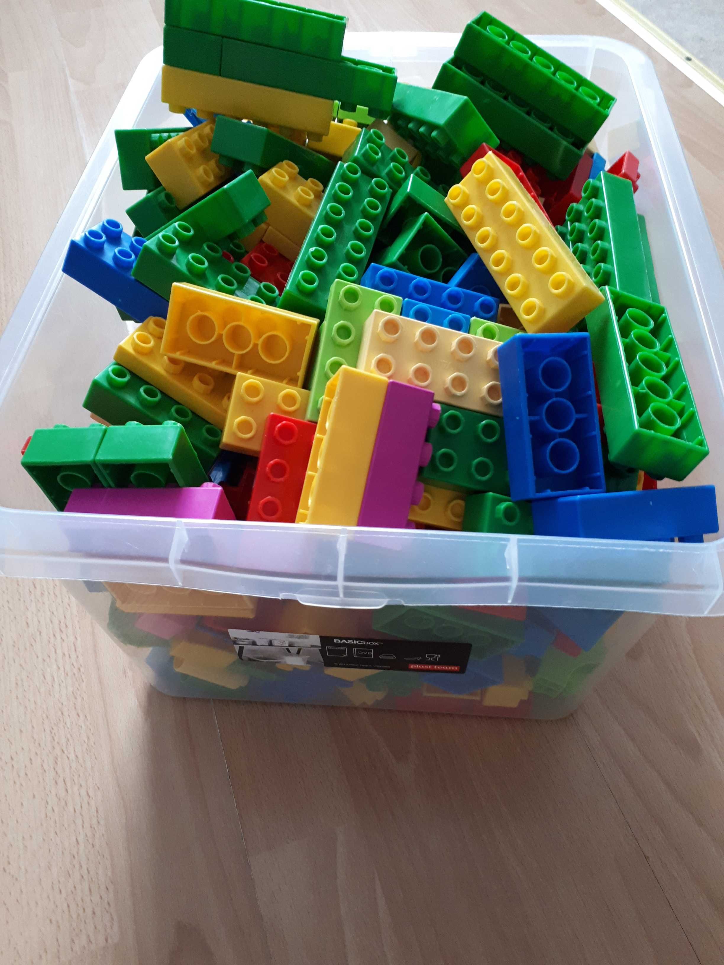 Klocki wader duża skrzynia kompatybilne z lego duplo