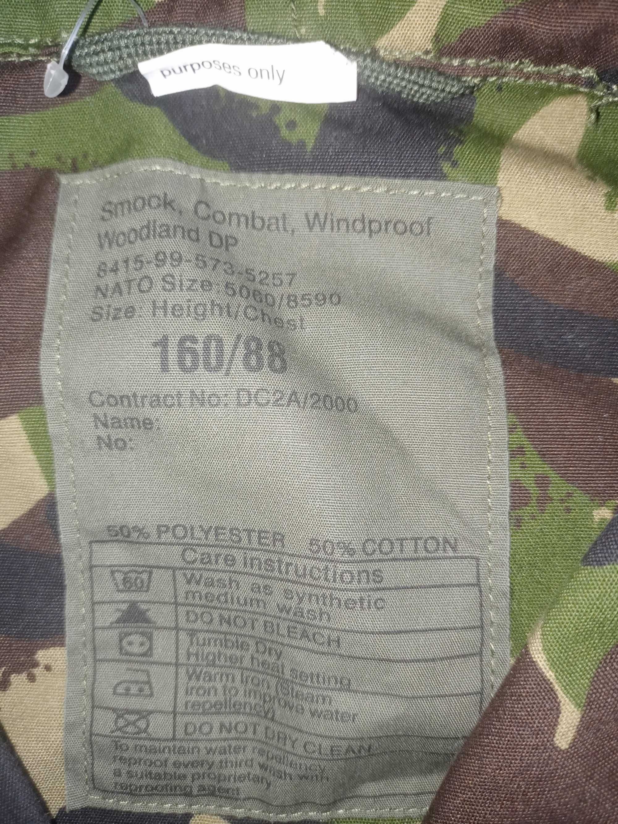Kurtka Wojskowa Parka Smock Windproof DPM