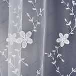 Firana 180x400 z markizety w kwiaty