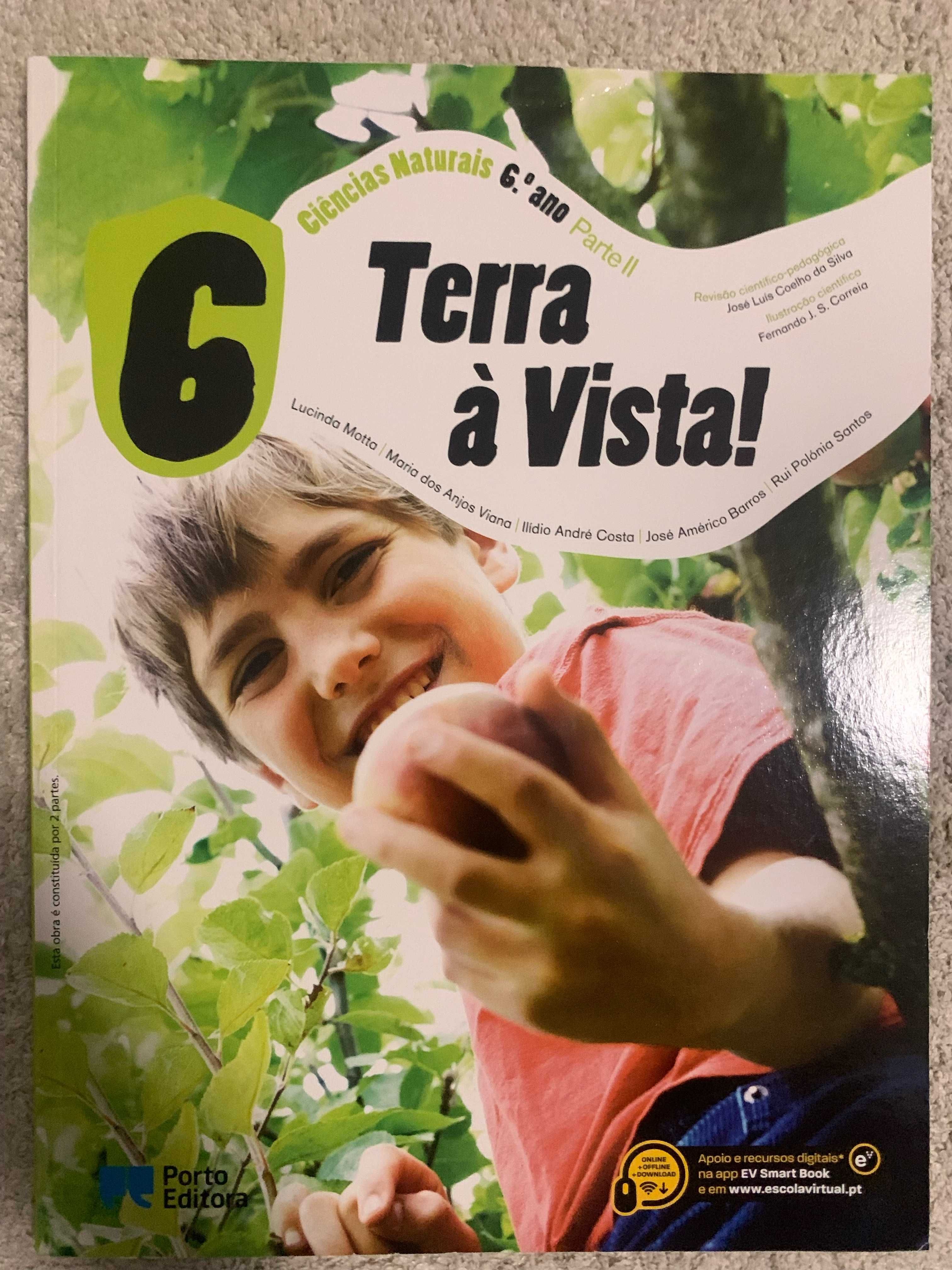 manuis de ciências e caderno de atividades- 6 ano- Terra à vista