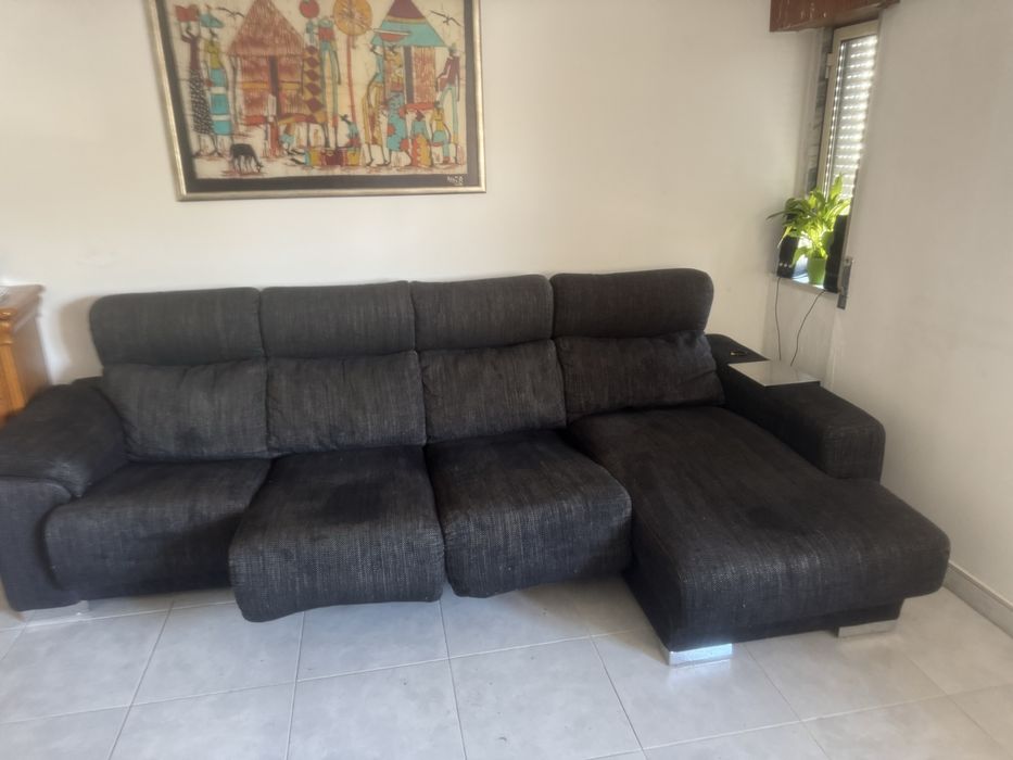 PS  4.      Sofa  chaise  long   E cama de soltero  mais colchao 2 mes