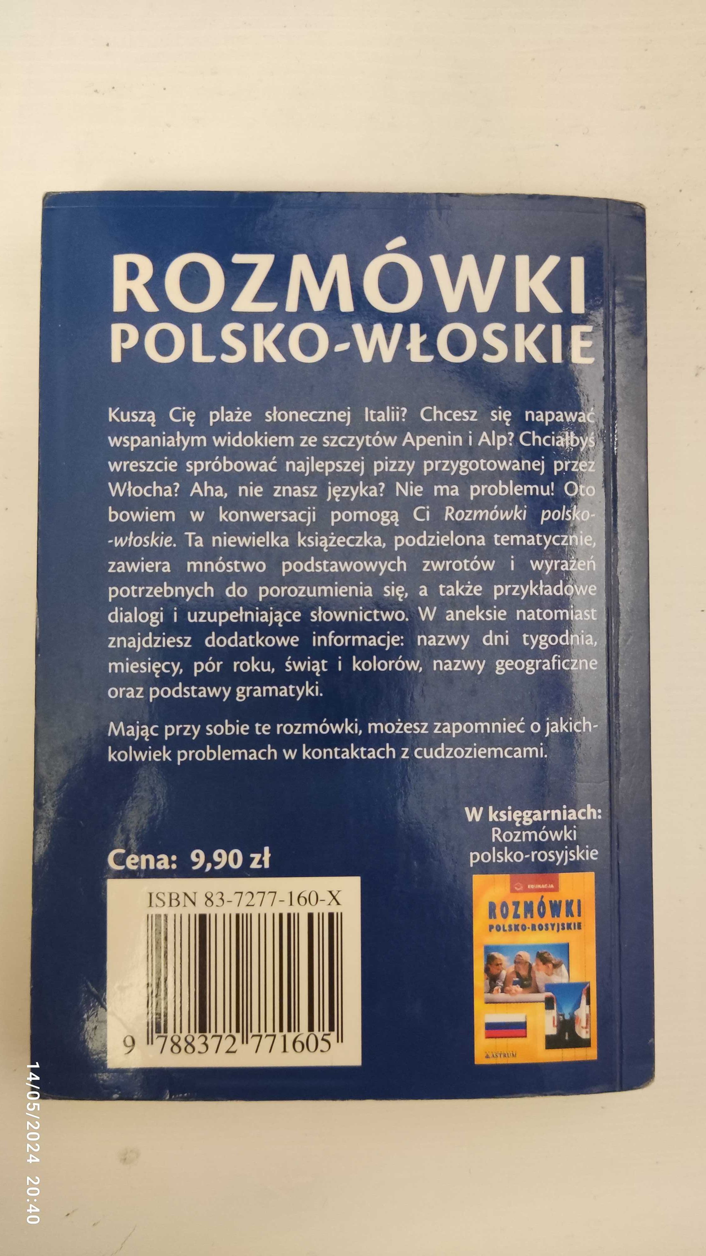 Rozmówki polsko-włoskie. Okazja !