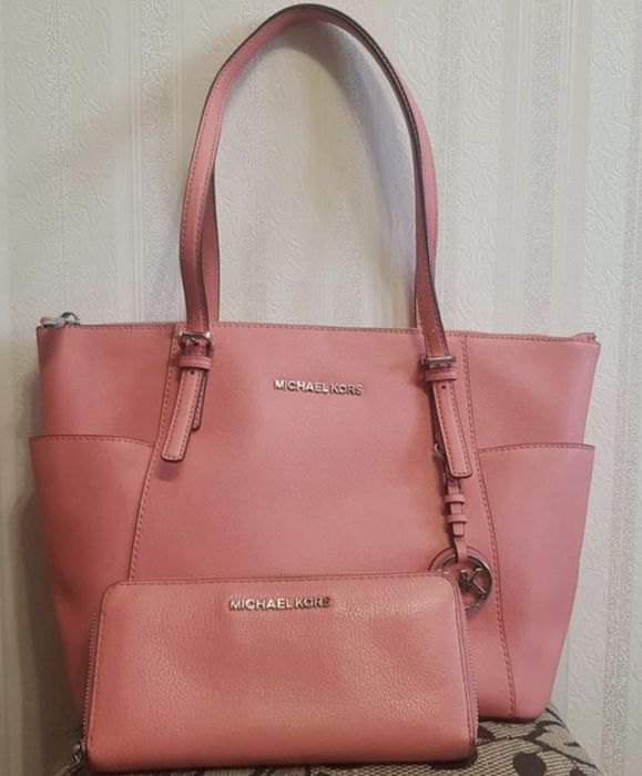 Сумка тоут Michael Kors гаманець портмоне натуральна шкіра оригінал