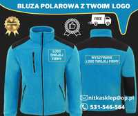 Polar z logo firmy