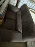 Sofa 2 lugares castanho