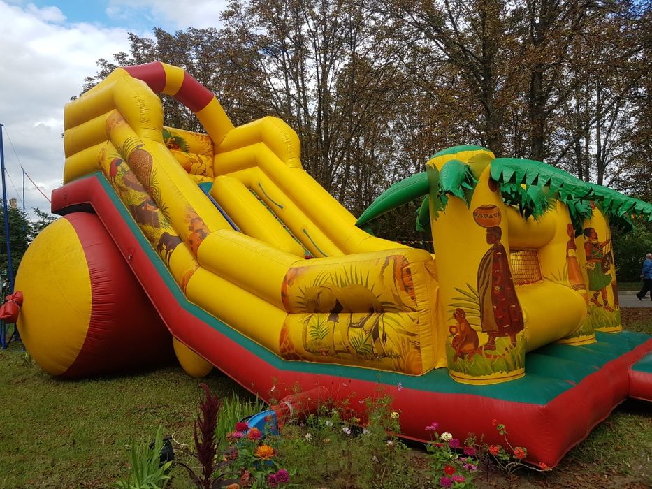 Аренда горок, батутов, попкорна, сладкой ваты, воздушные шары , белый