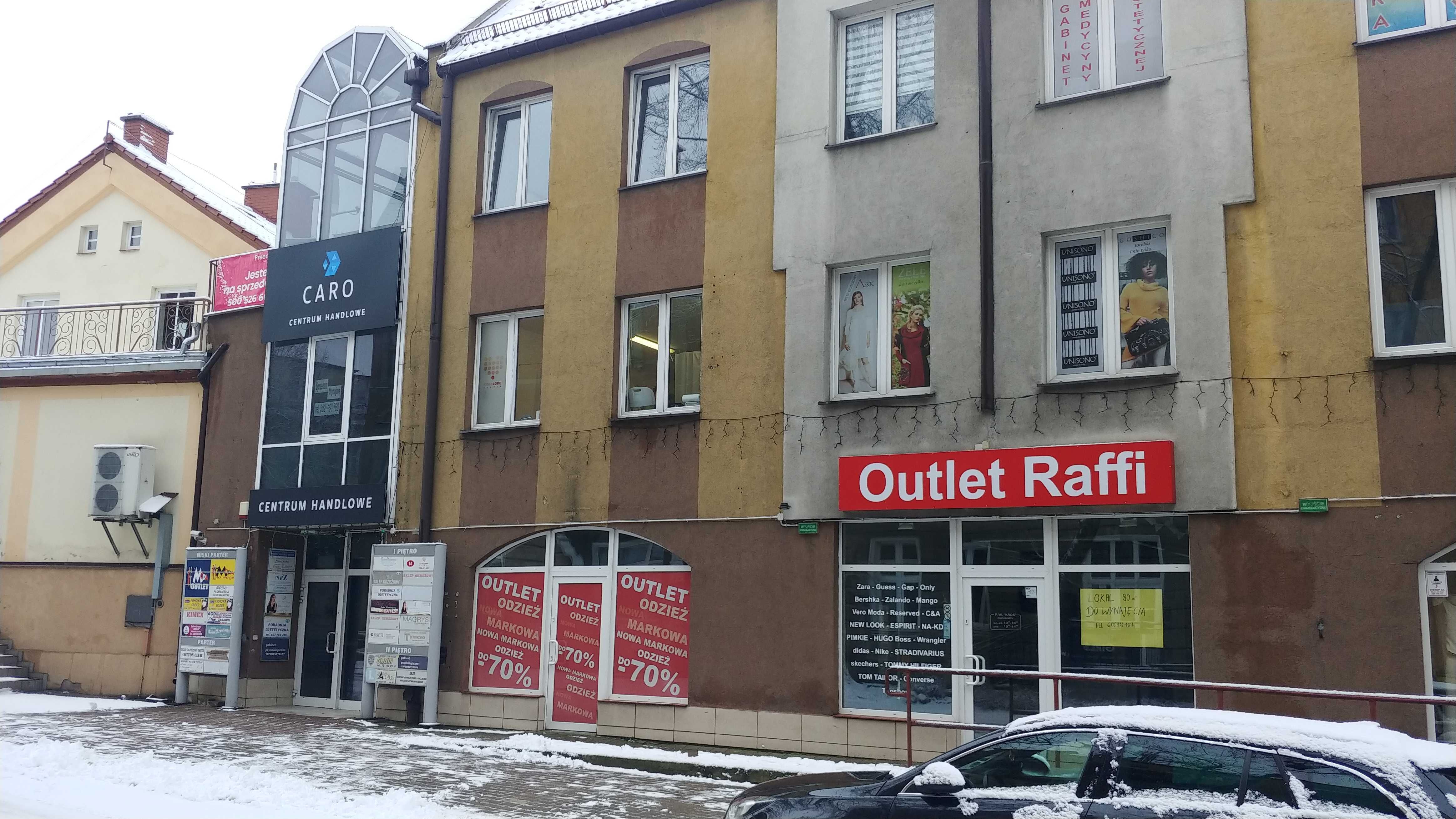 Lokal handlowo -usługowy wynajmę 40m2 parter centrum Kętrzyna