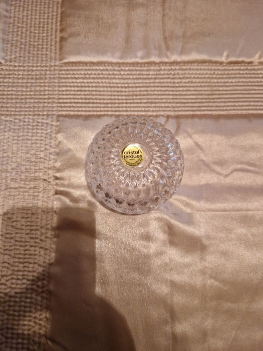 Bomboneira cristal redonda