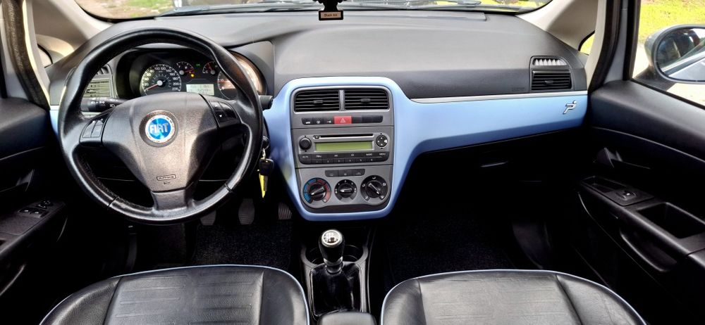 Fiat Grande Punto 1.4 8V-77km Skóra,klima,Panorama-Maxx