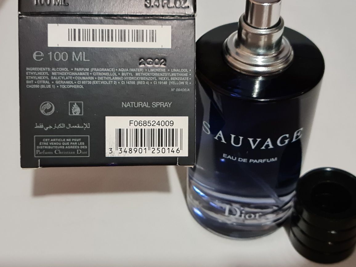 Парфюмированная вода Dior Sauvage, 100 мл