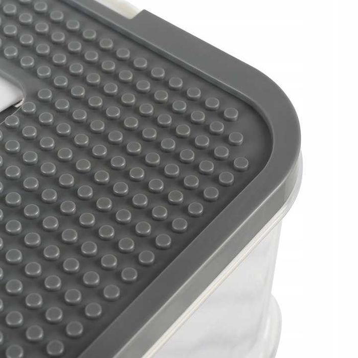 DUŻY MODUŁOWY pojemnik na klocki 5 poziomów z przegródkami