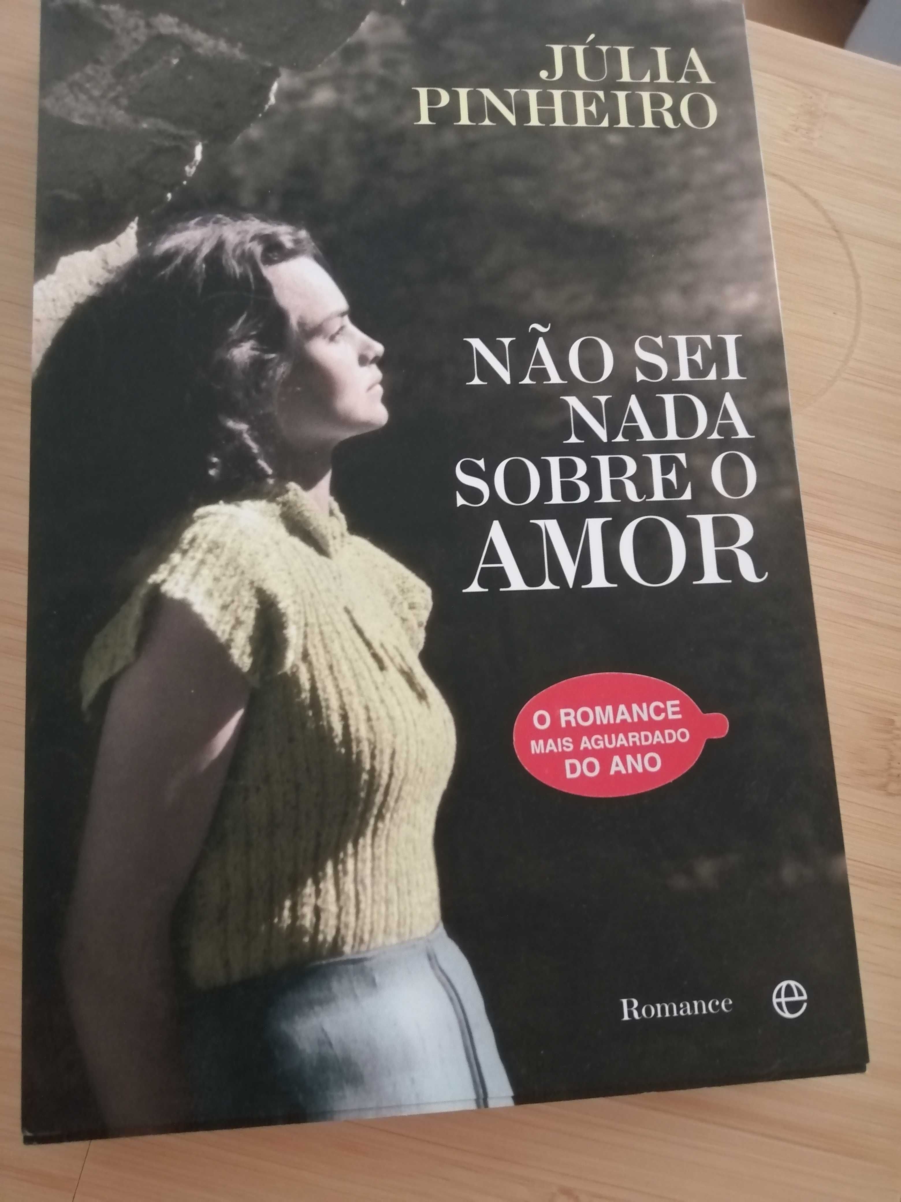 Livro de Julia Pinheiro "Não sei nada sobre o amor"