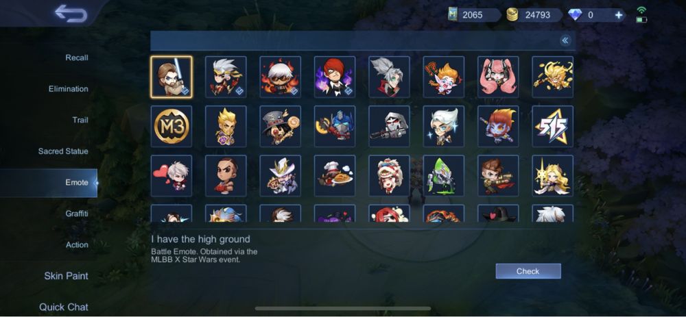 Акаунт mobile Legends: 4500 торг