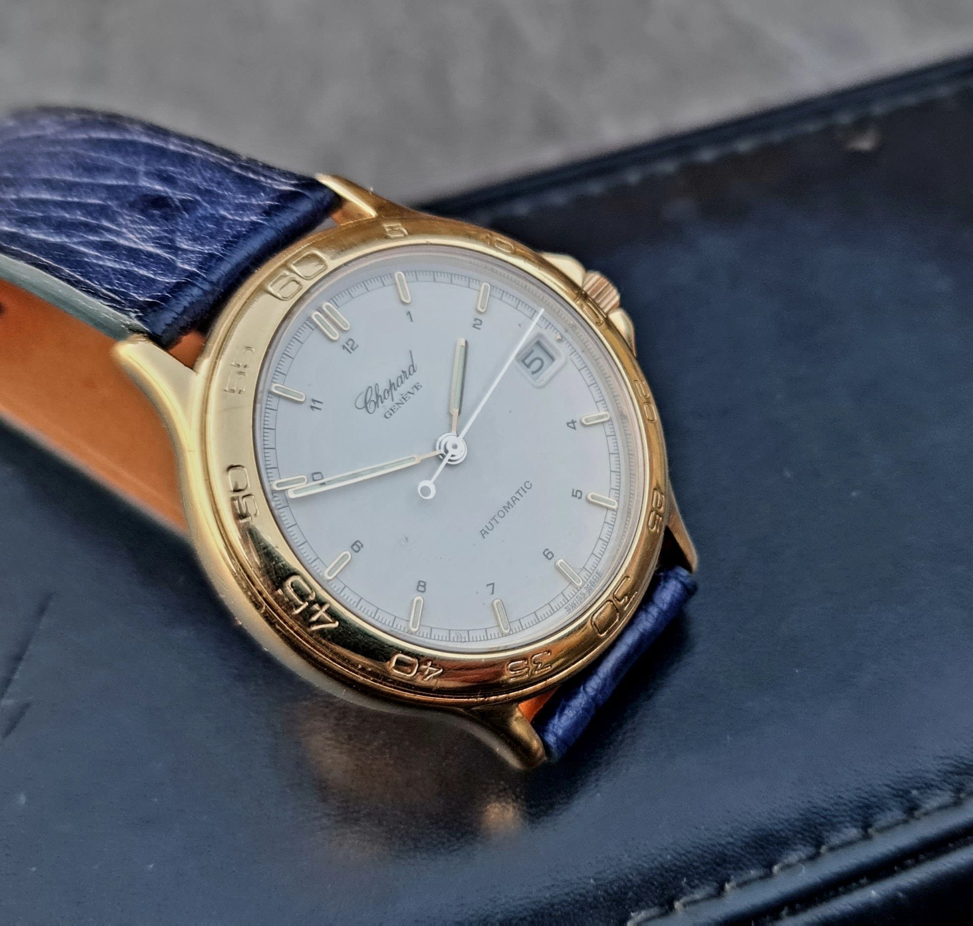 Chopard automatic złoty Zegarek 18k męski Vintage Unikat