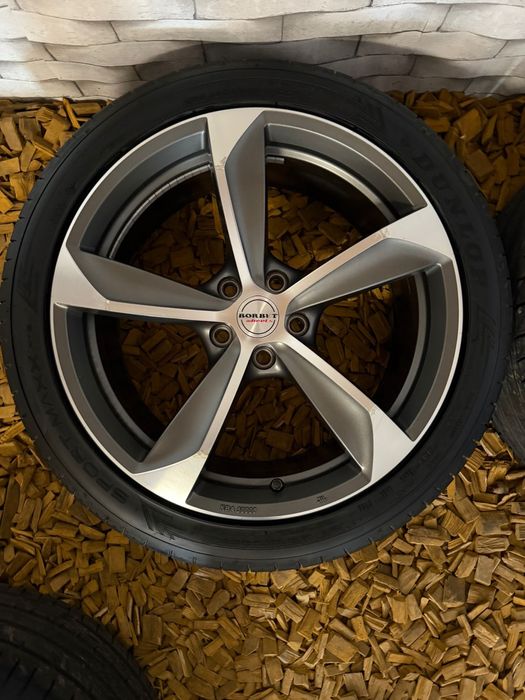 Felgi koła letnie 6mm Borbet 19 cali 5x112 audi vw seat skoda touran