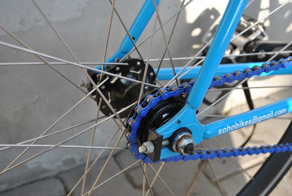 Rower Miejski Szosowy Fixie Ostre Koło Soho hong Kong Single Speed