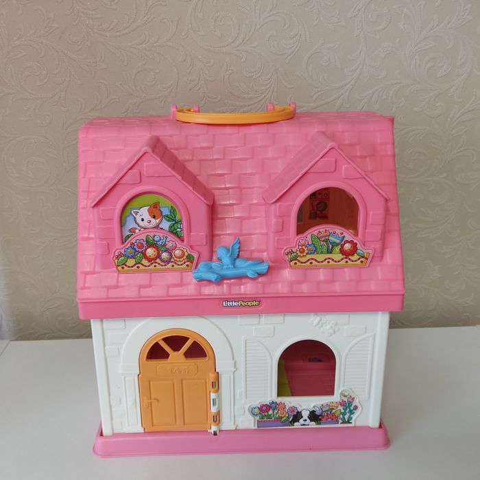 Fisher price игровой домик музыкальный little  people