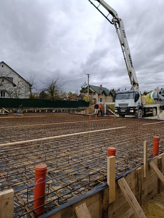 Бетонні роботи всі види