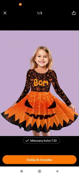 Sukienka na halloween