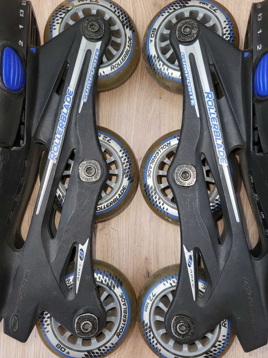 Роліки Rollerblade, шолом  Rollerblade, захист Oxelo дитячі