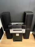 Zestaw Pioneer 5.1 Amplituner VSX-415 + Kolumny + Subwoofer aktywny