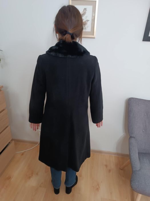 Płaszcz Pabia 70% wełna owcza 10% kaszmir