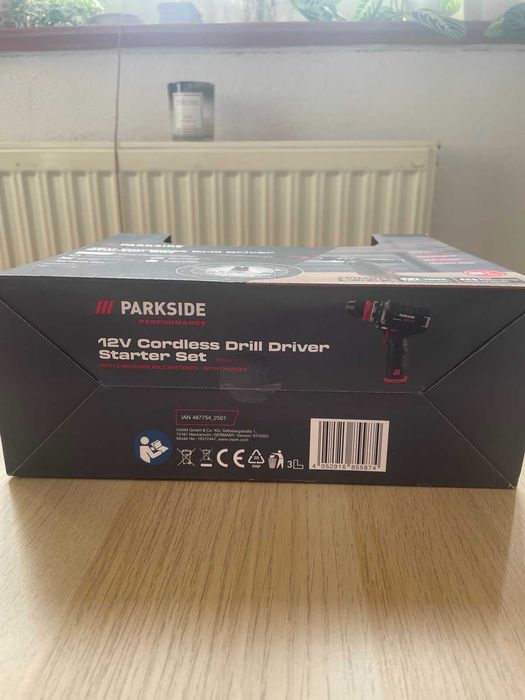 NOWA Wiertarko - wkrętarka PARKSIDE 12V PBSPA 12 2aku gwarancja 5 lat