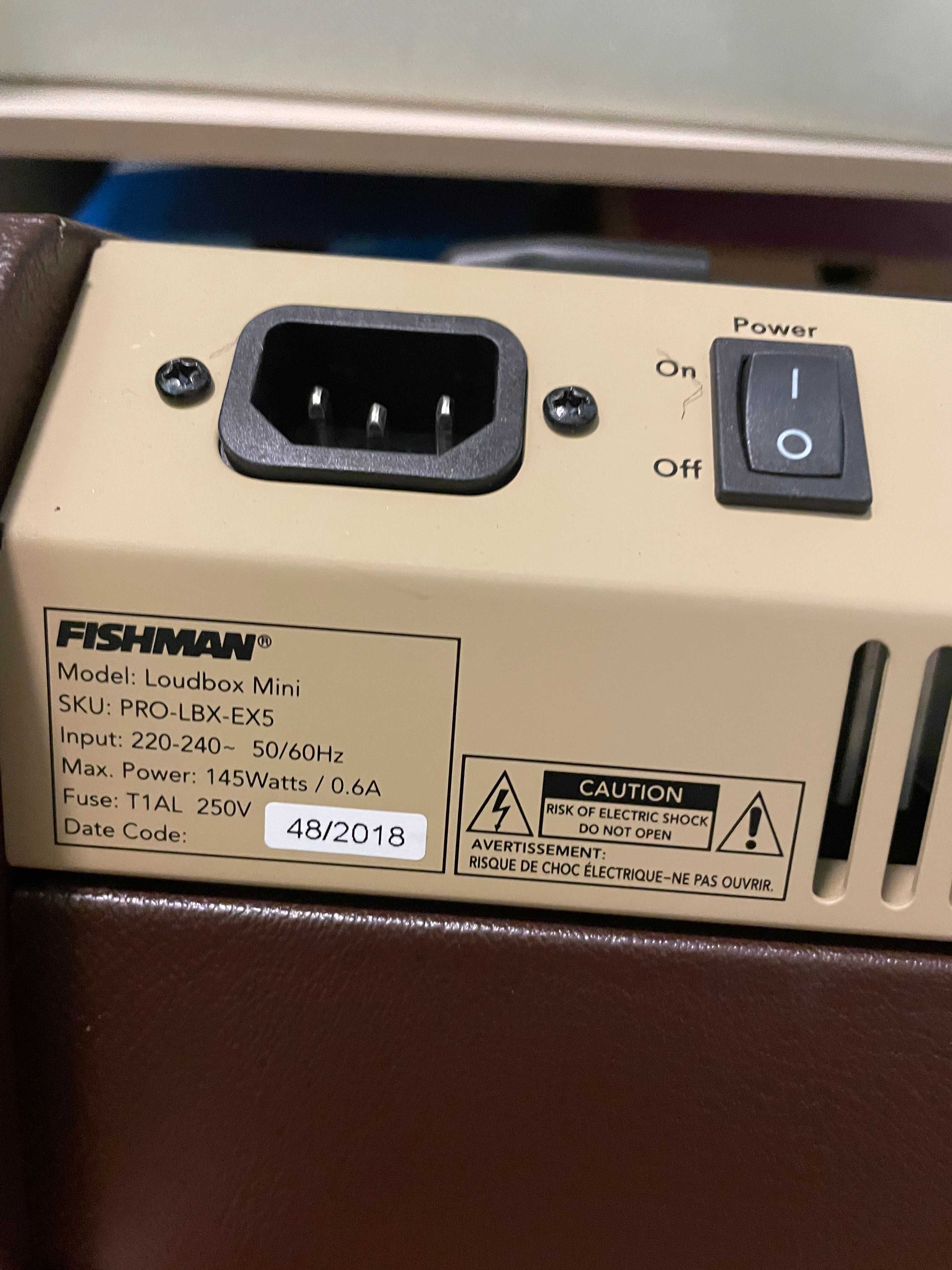 Amplificador de guitarra acústica FISHMAN mod: LBX-EX5 Loudbox Mini