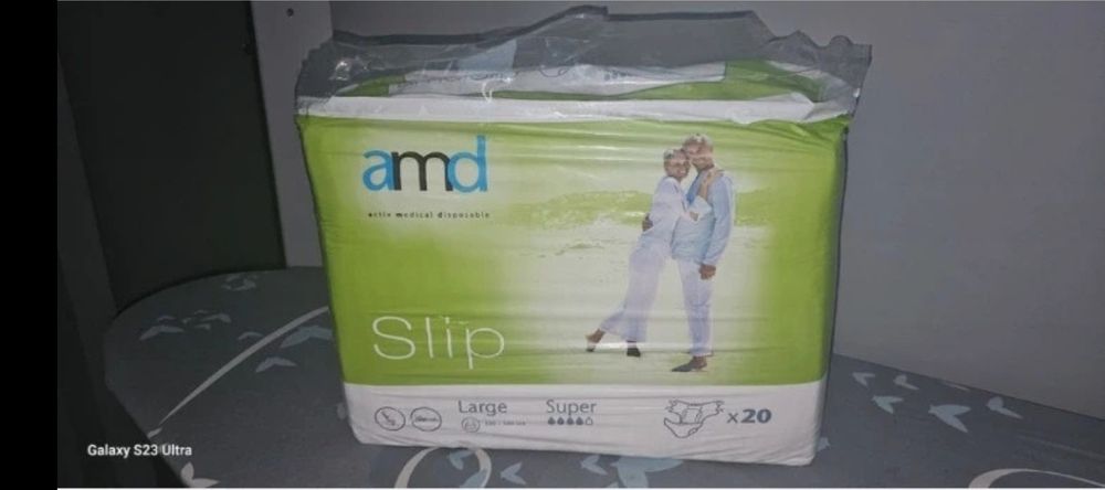 Sprzedam 80 szt pampersow dla osoby dorosłej