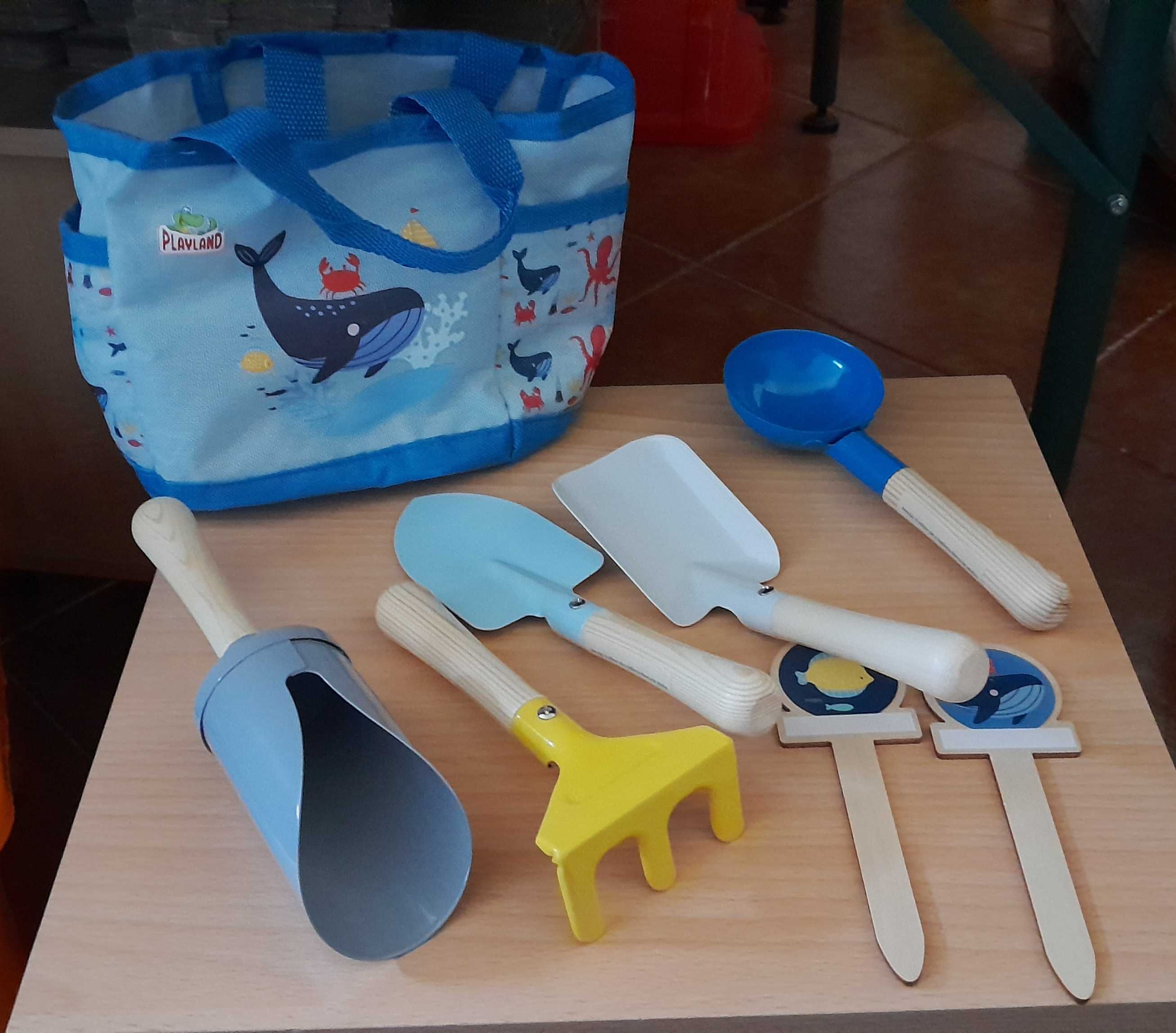 Ferramentas de jardinagem para criança